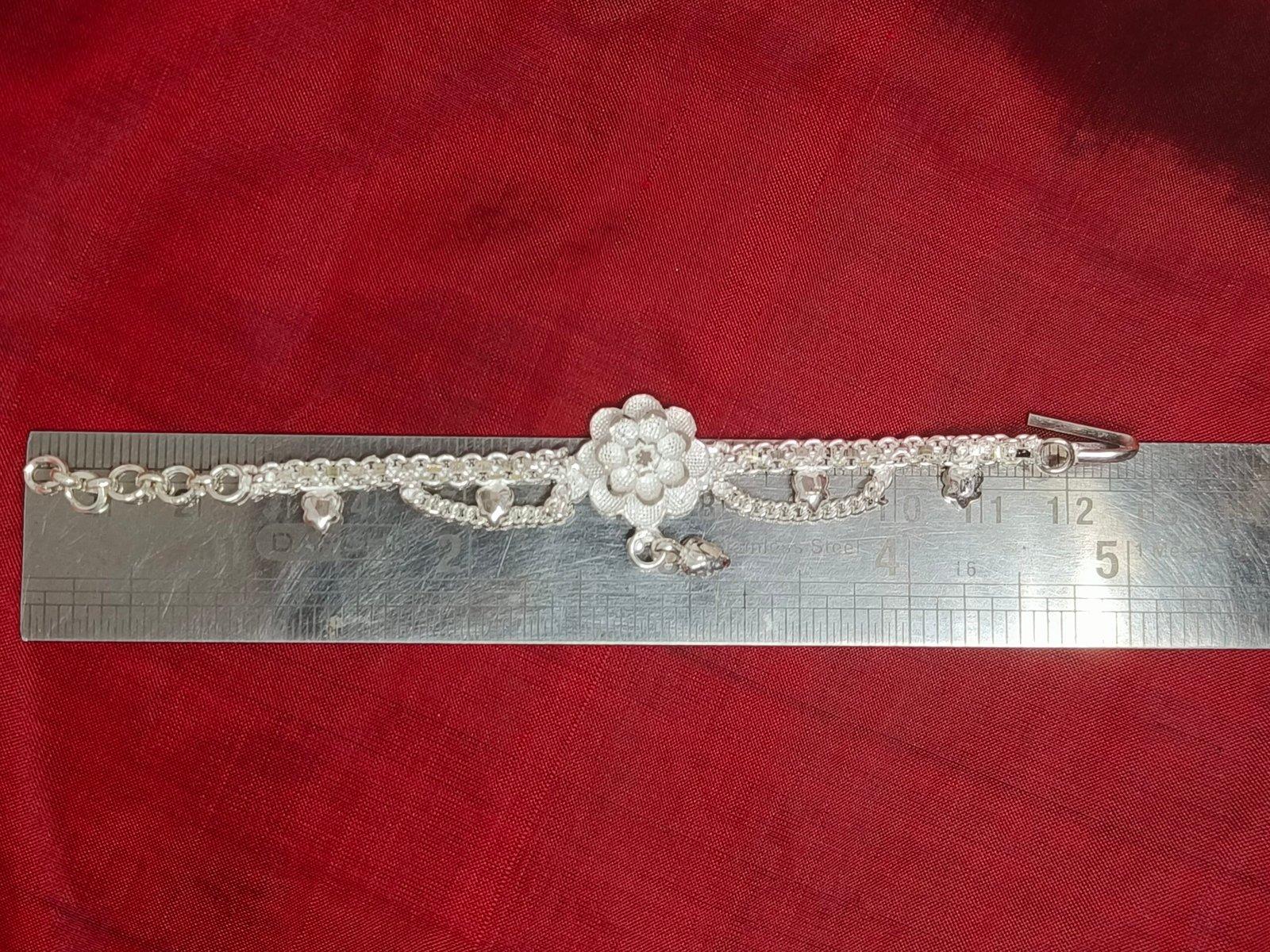 Fulkari Waistband 5inch length/ kamarbandh for Idol/Deity view 4