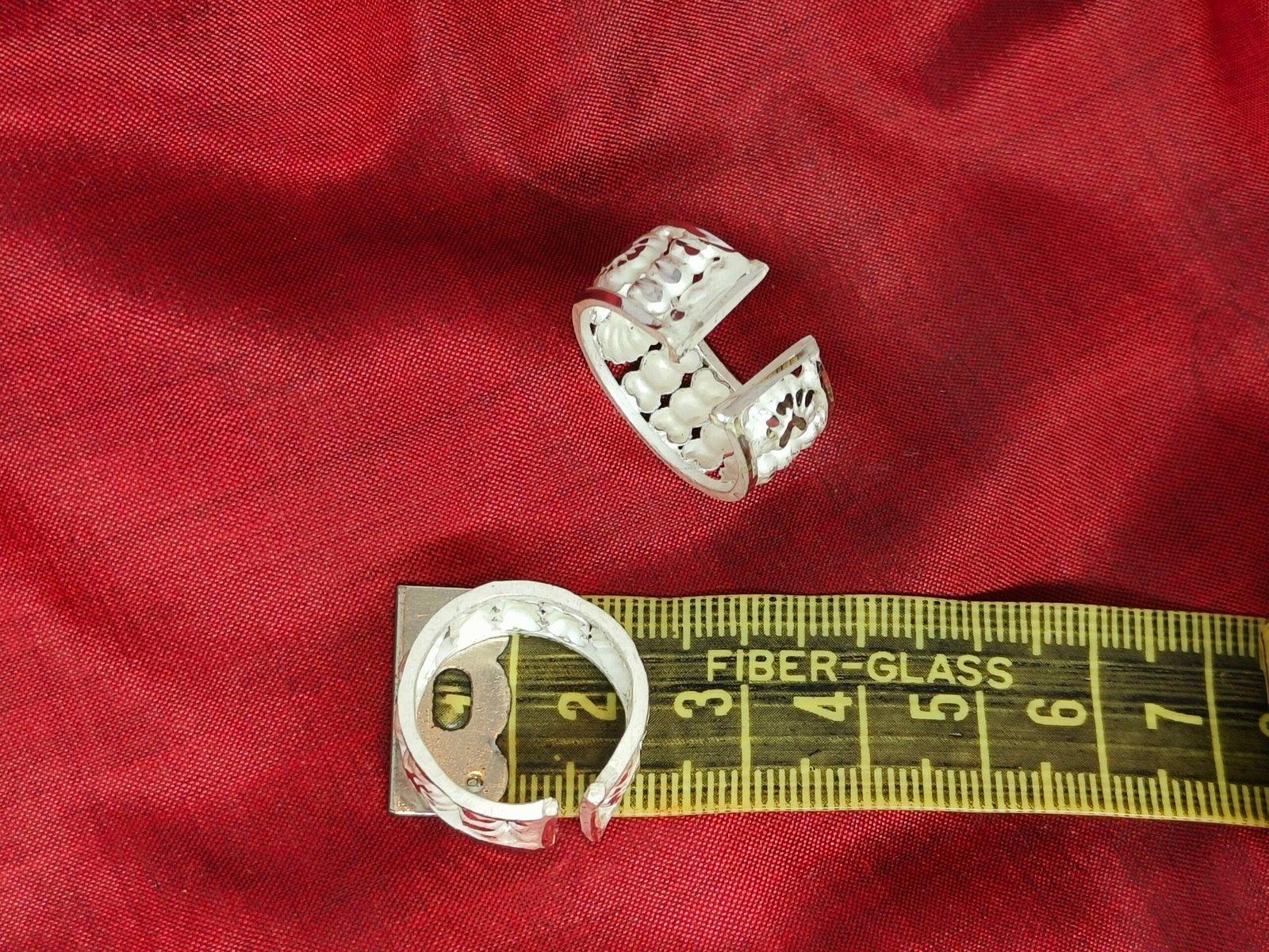 Gahenaz Silver Bangle/Chur for God/ Goddess/Idol/ Laddugopal view 3