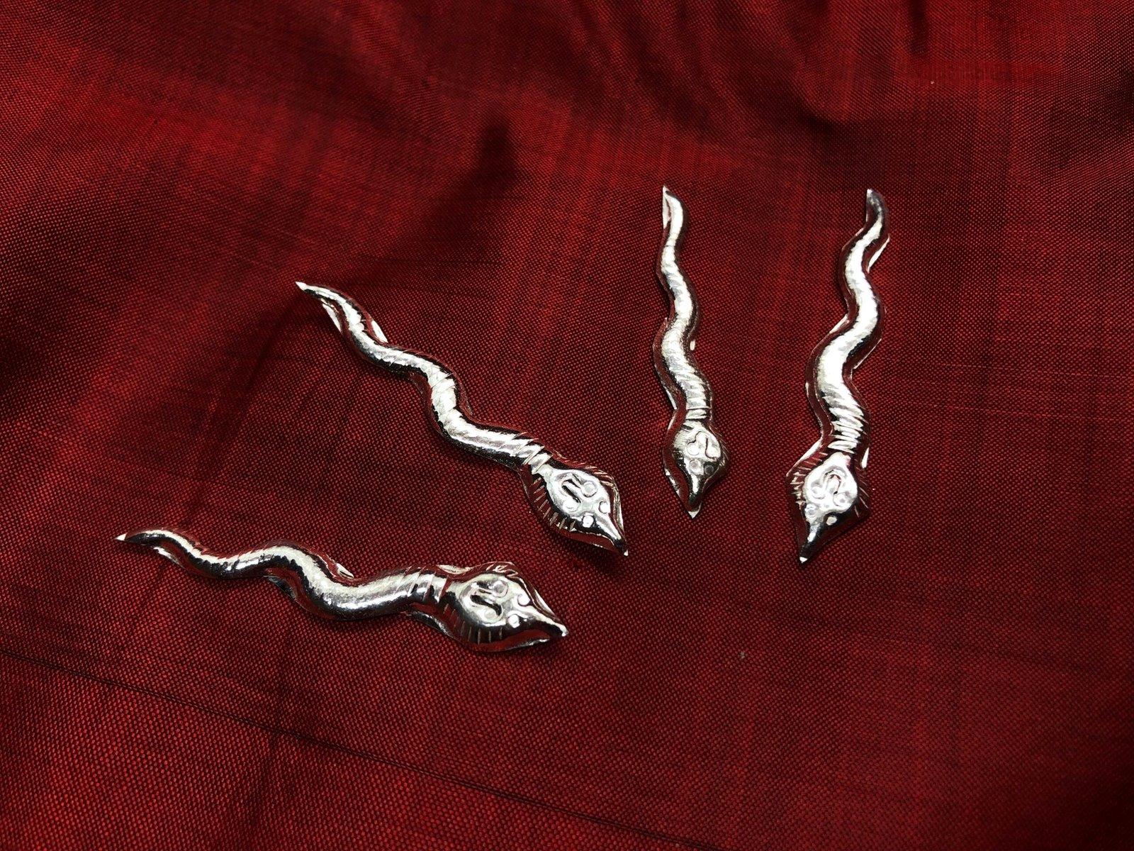 Gahenaz Silver Lizard/Tiktiki/Chipkali statue/replica view 2