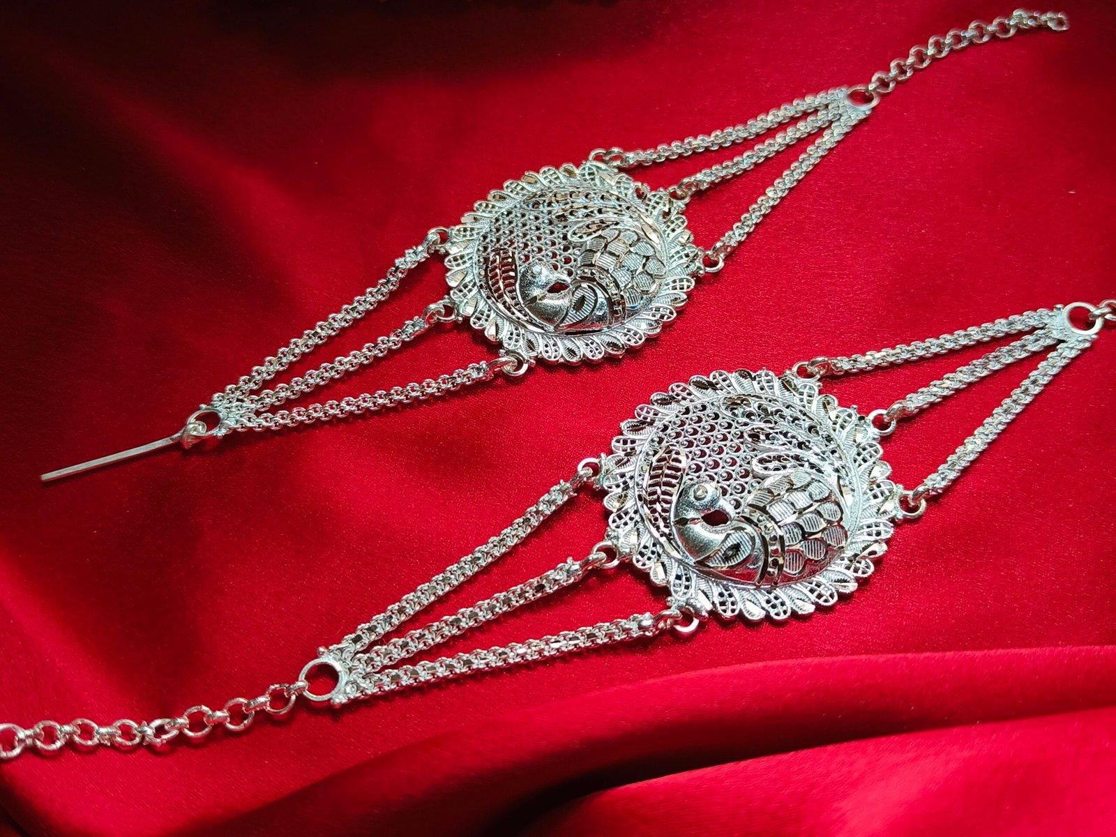 Gahenaz Silver Mohini Mantasha Bracelet view 3