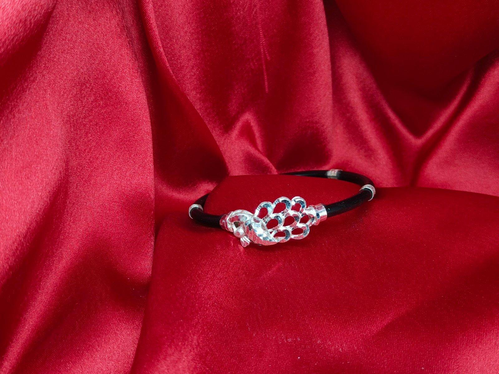 Gahenaz Silver Pekham Loha / Noa/ Iron Bangle 2.5, 2.6 view 3