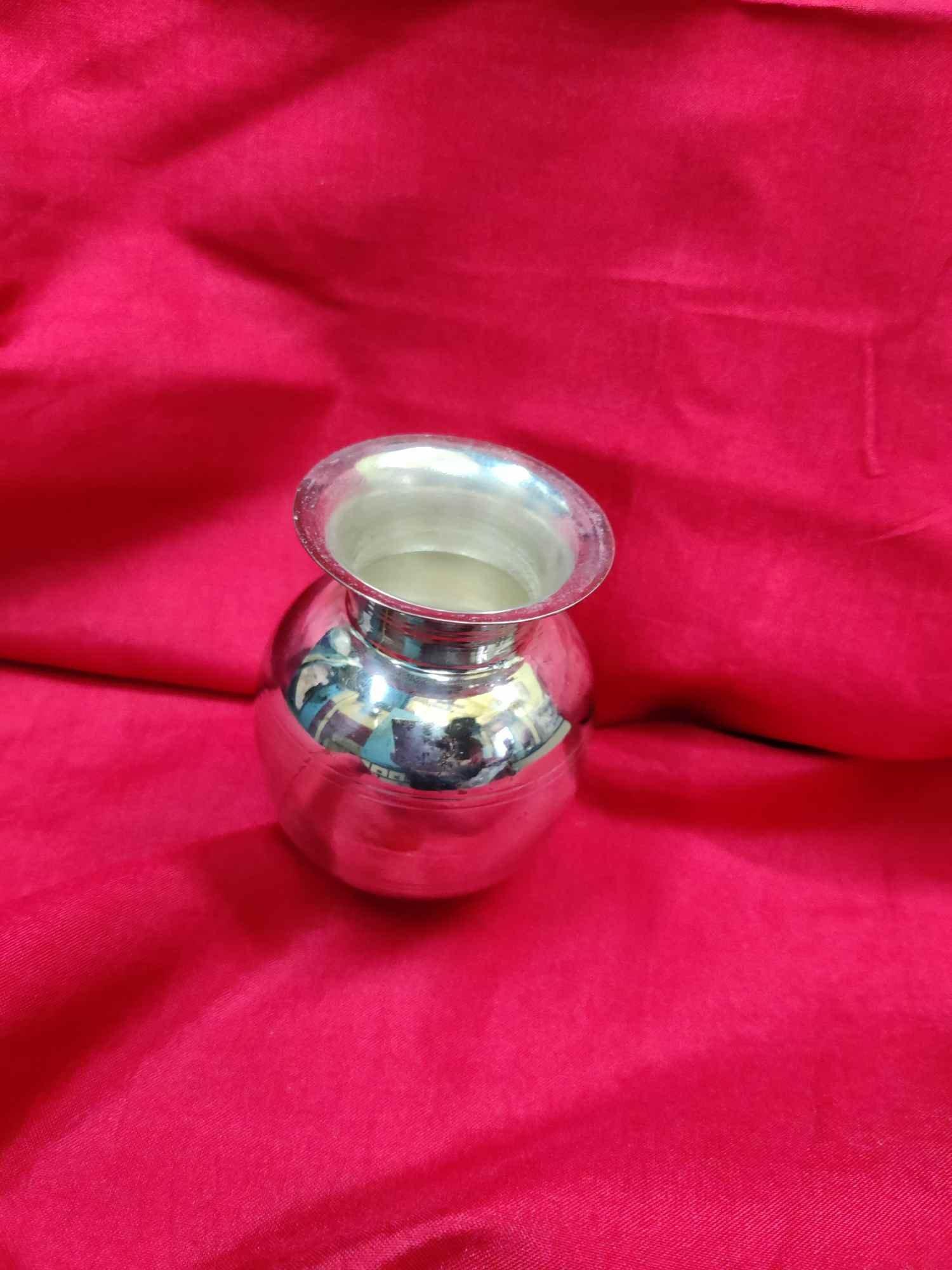 Gahenaz Silver Round Ghot / Gol Ghot / Kalash / Chambu view 2