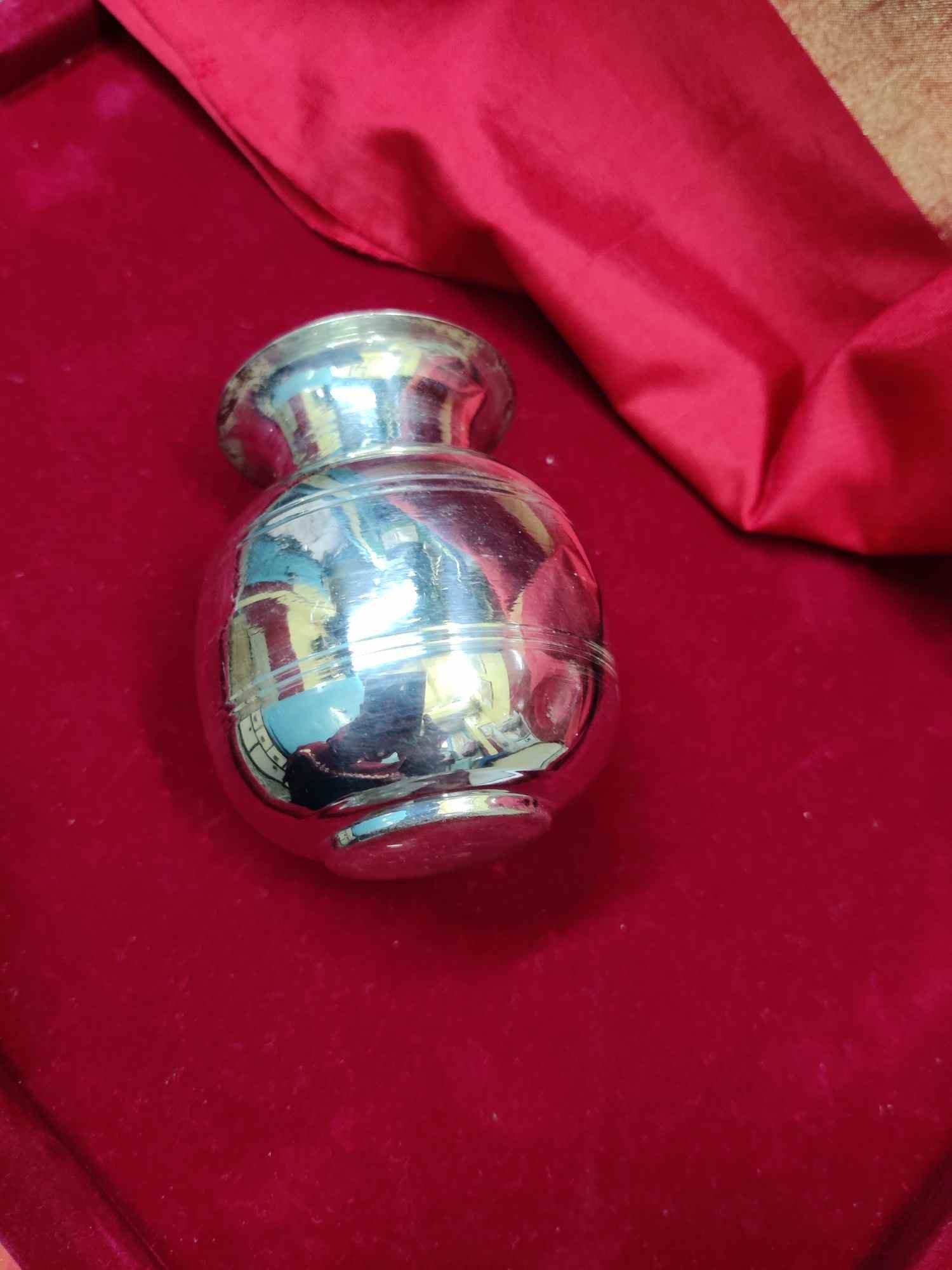 Gahenaz Silver Round Ghot / Gol Ghot / Kalash / Chambu view 3