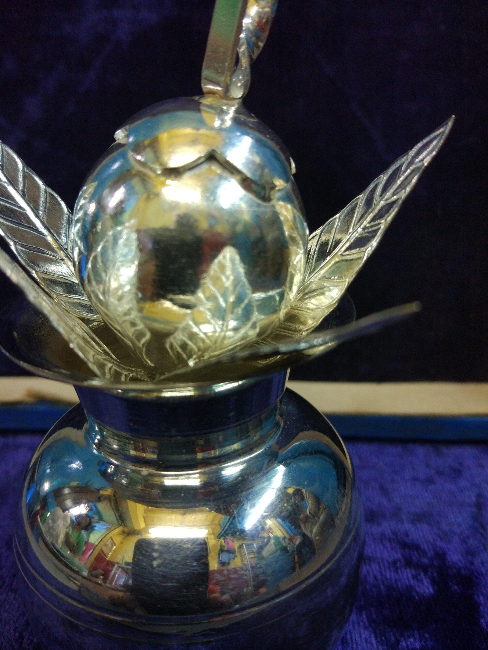 Gahenaz Silver Round Ghot / Gol Ghot / Kalash / Chambu view 6