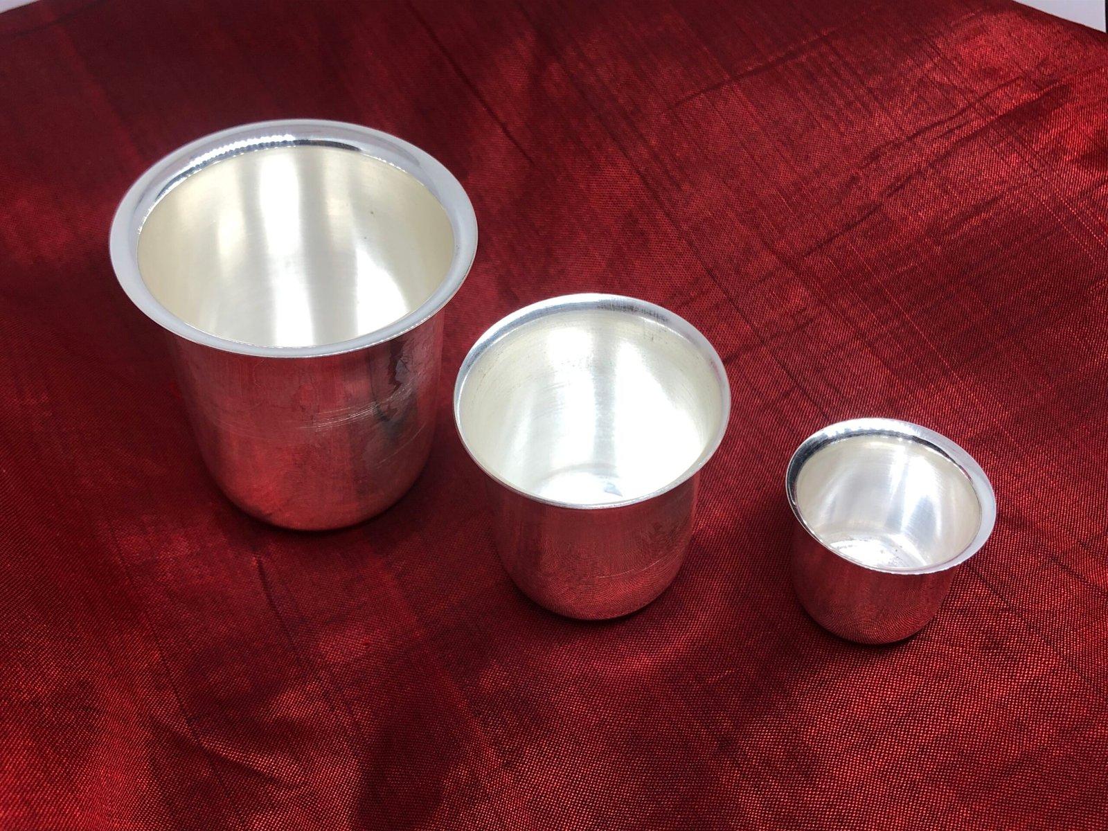 Glass for Idol Puja Bhog/Prasad