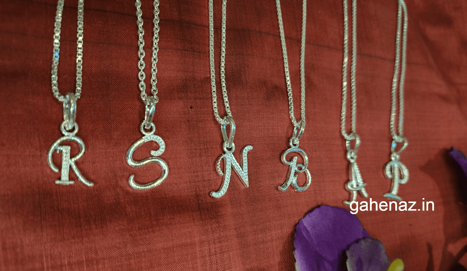 Letter Pendent /Monogram /Initial view 3