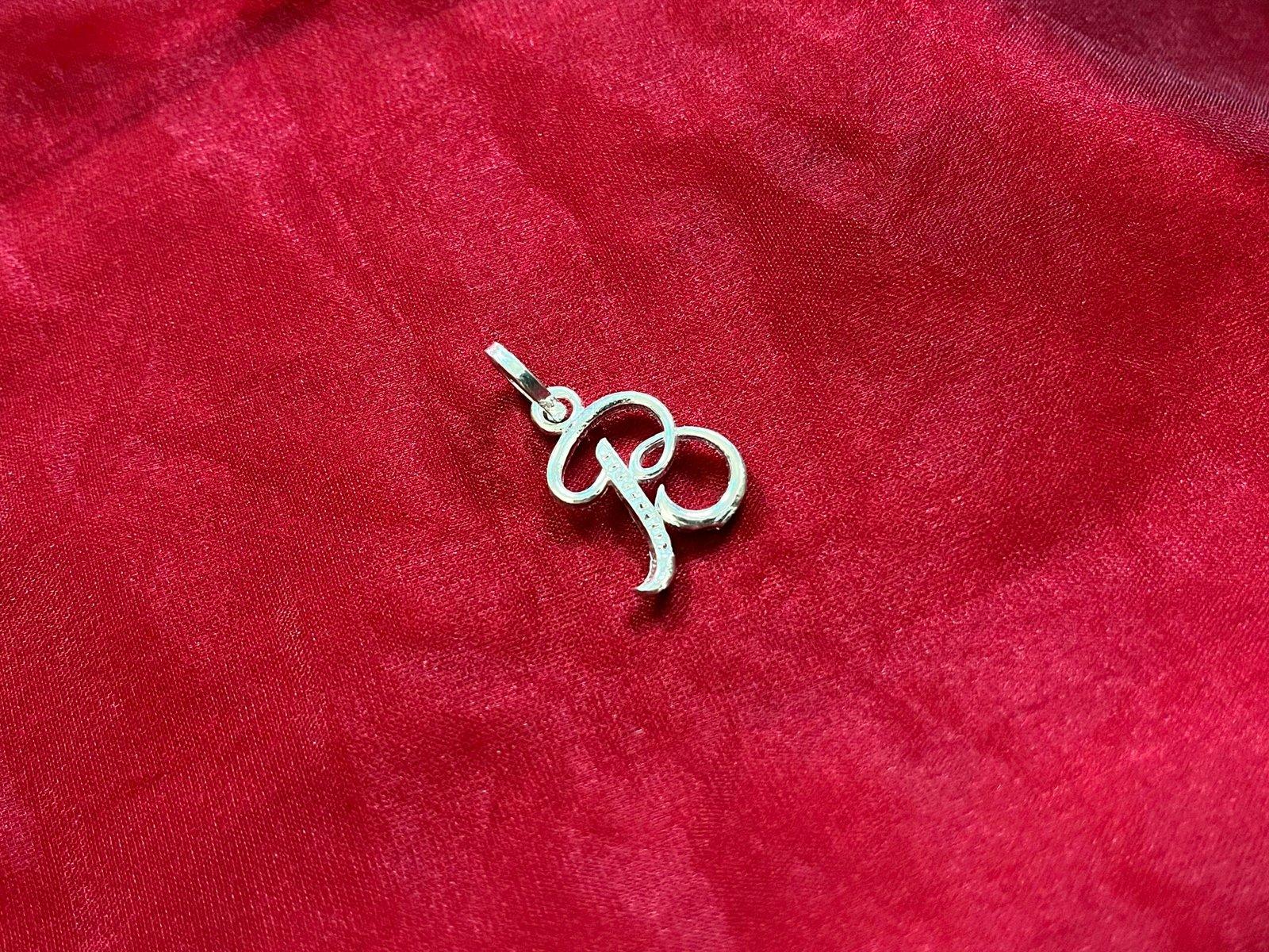 Letter Pendent /Monogram /Initial view 4