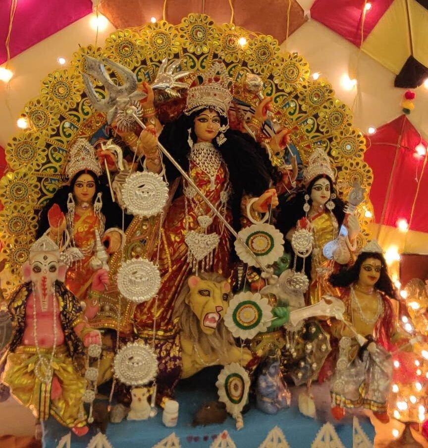 Lotus Chand Mala / Chandmala 9inch view 2