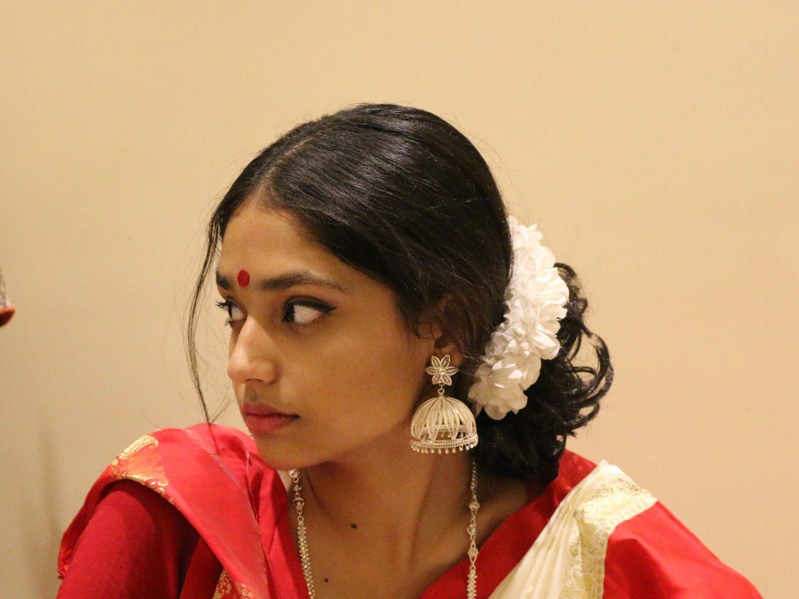 Lotus Jhumka/Hanging Earrings