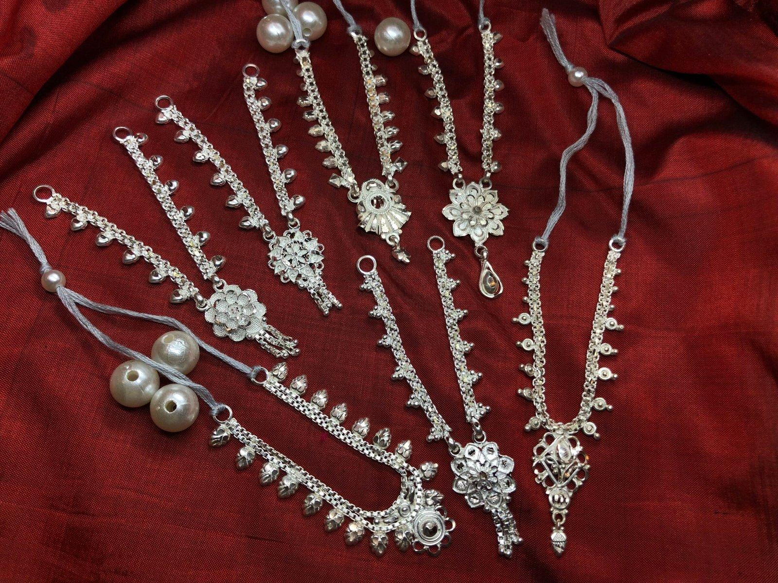 Mrinmayee Necklace for God/Idol/Deity size 6inch above