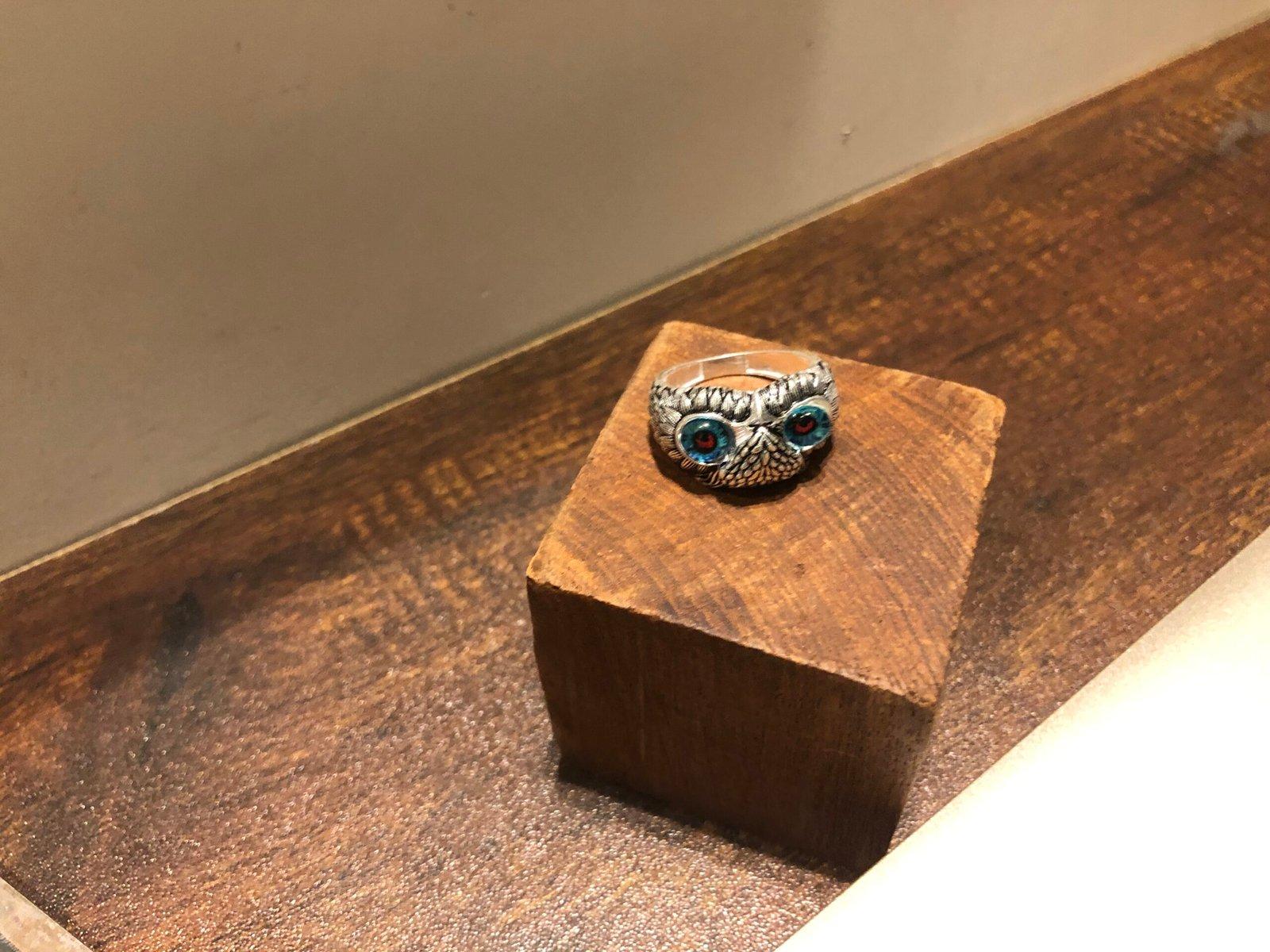 Owl Finger Ring view 2