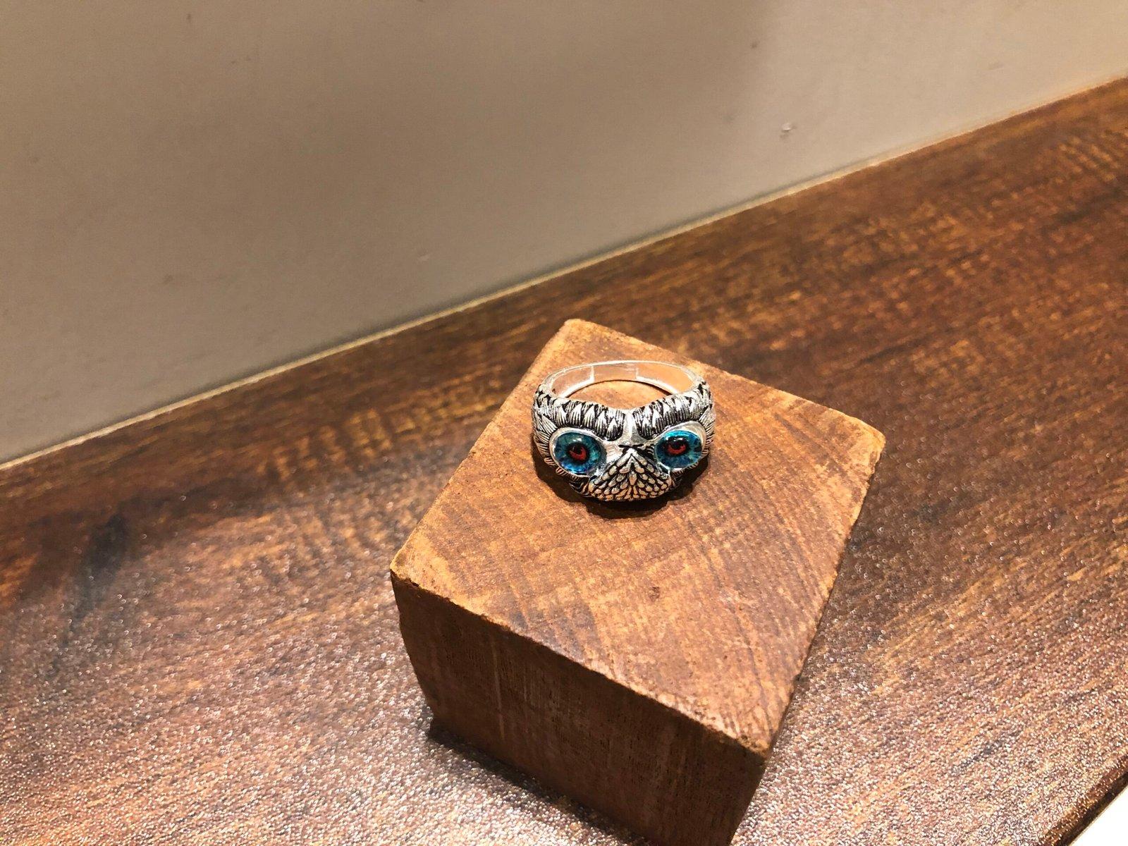 Owl Finger Ring view 3