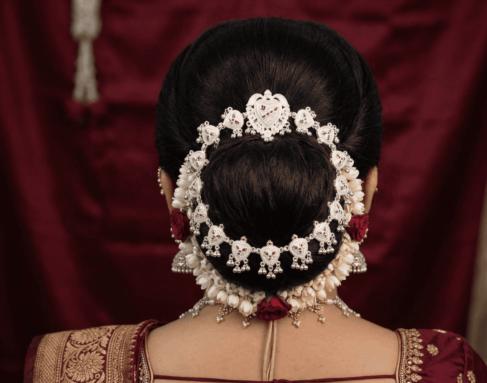 Padmavat Beni /Bridal Choti / Braid Jewellery view 2