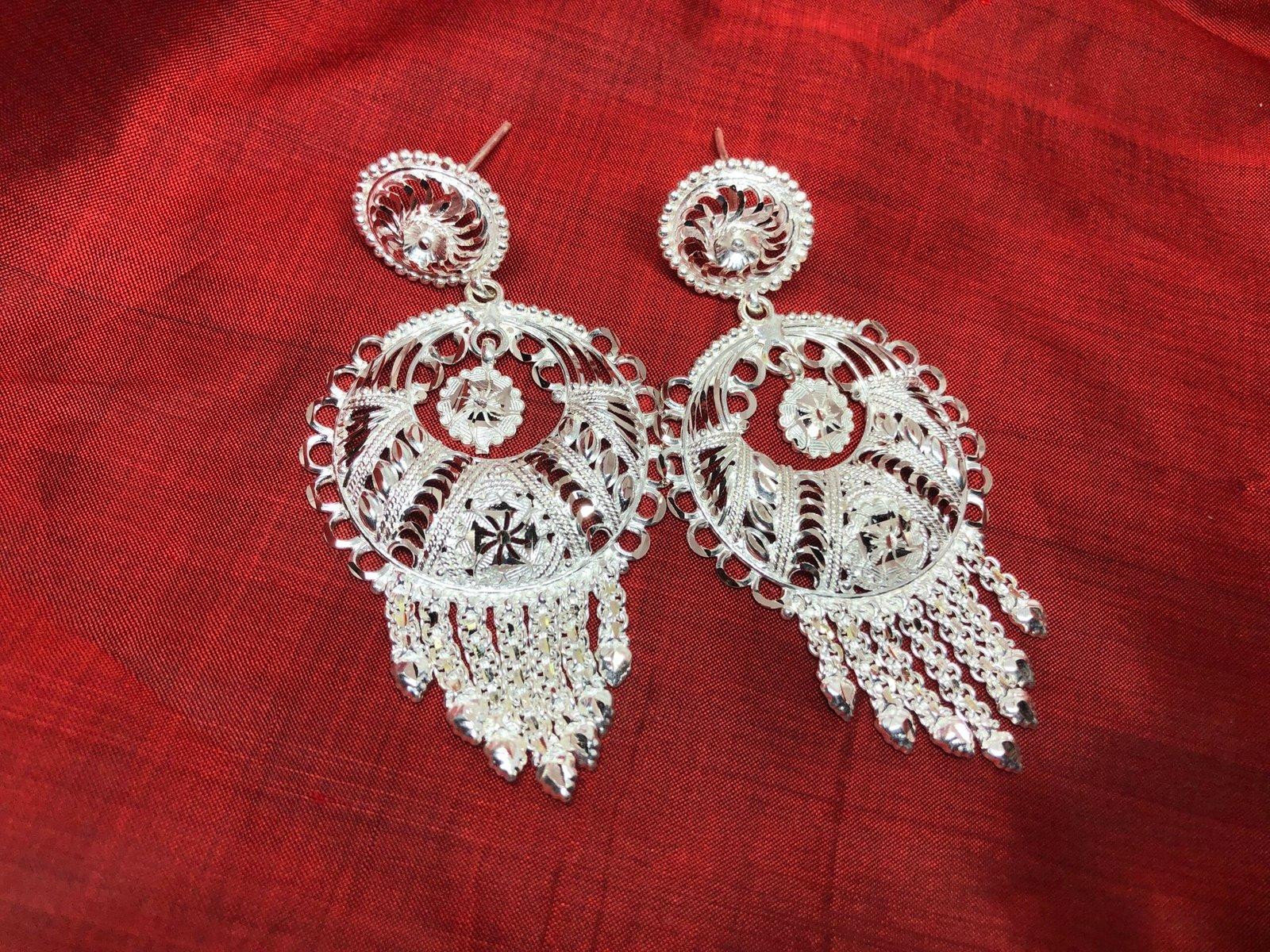 Padmavat Kanbala/ Hanging Earring view 2