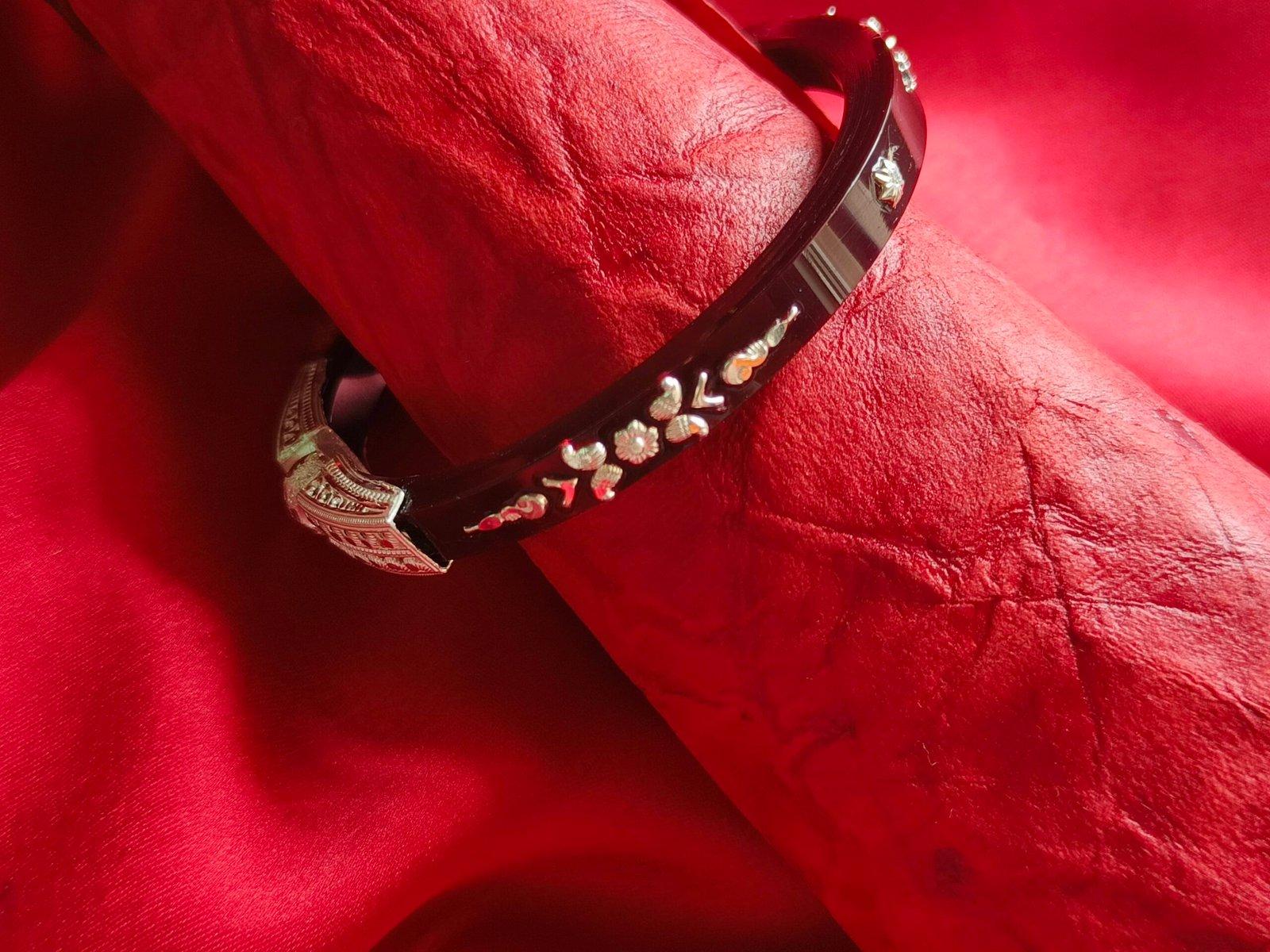 Parampara Fulkari Pola Green 2.7 view 4