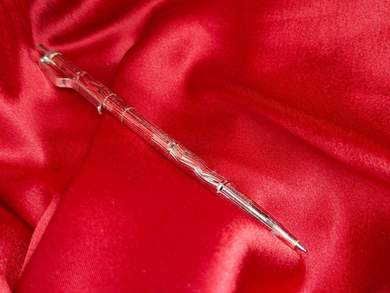 Pure Silver Push Pen view 5