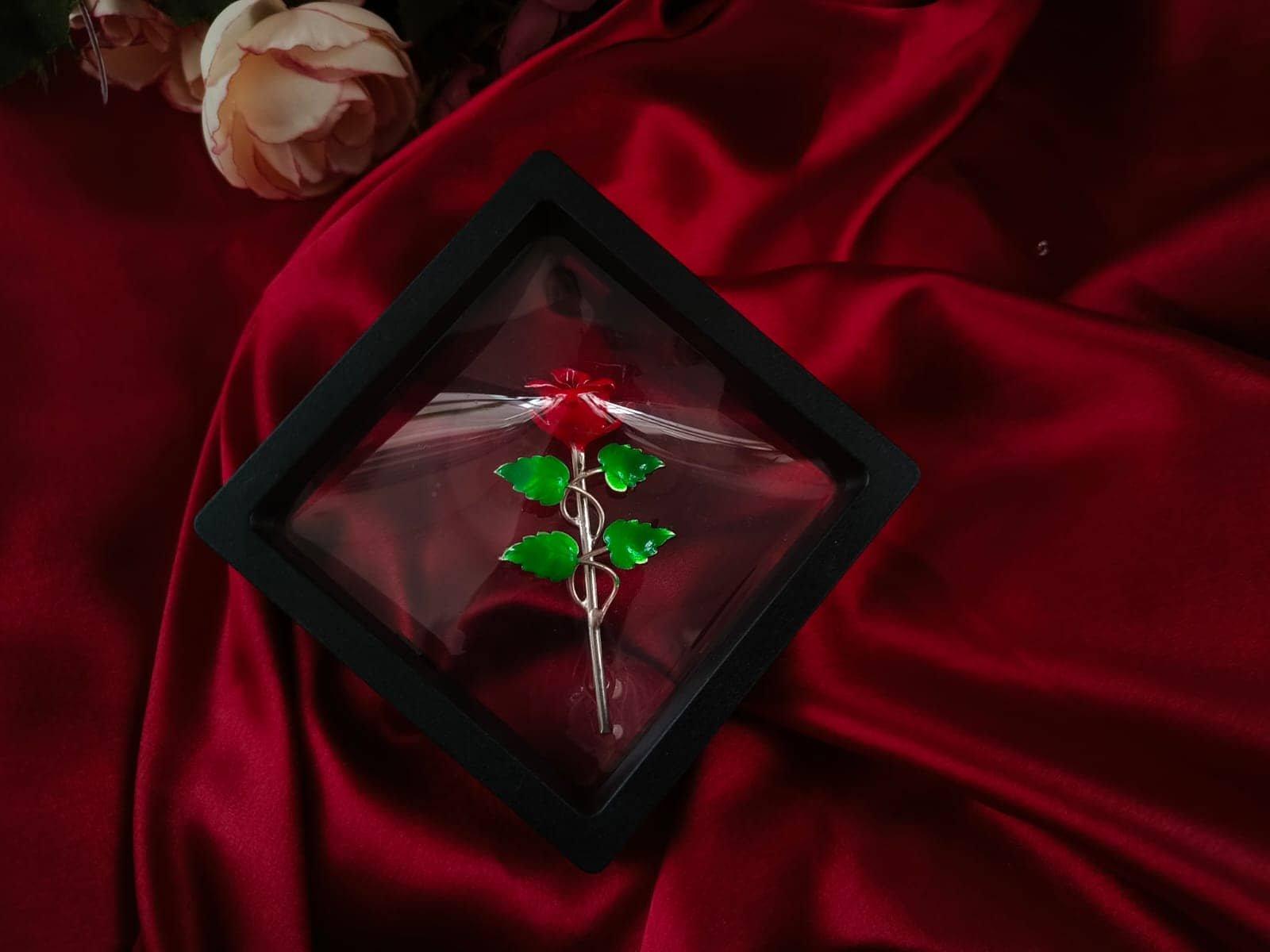 Rose Meena Coat Pin view 3