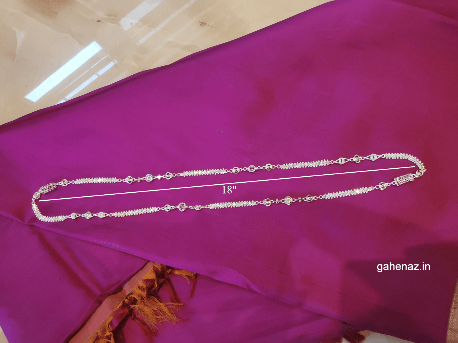 Rukmini Long Necklace view 4