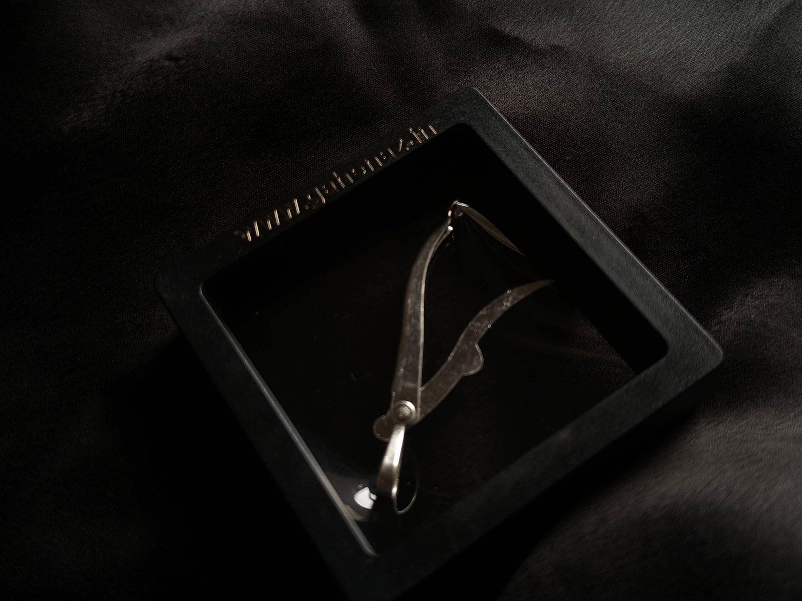 Silver Folding Toothpick and Ear Cleaner Set view 5