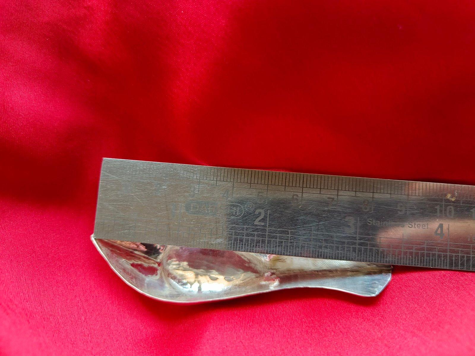 Silver Kosha Kushi(Double spoon set) view 4