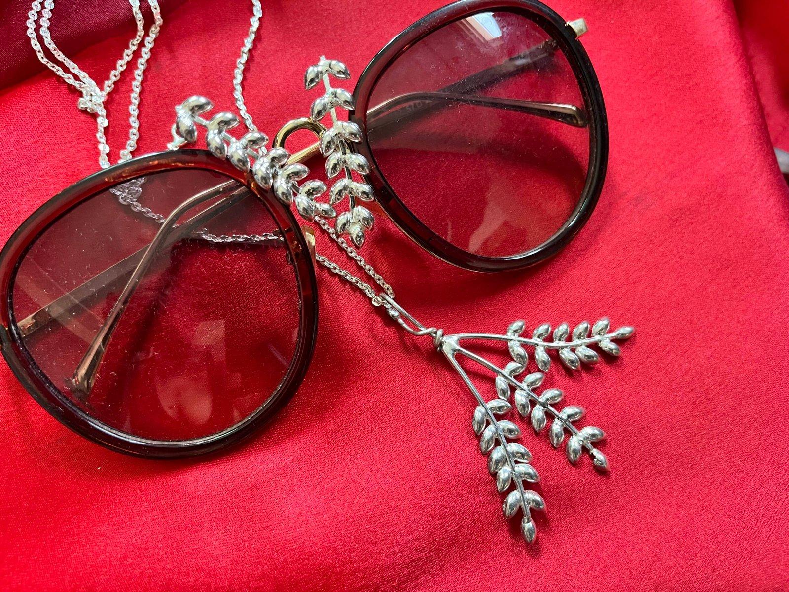 Silver Leaf Pendent Set view 4