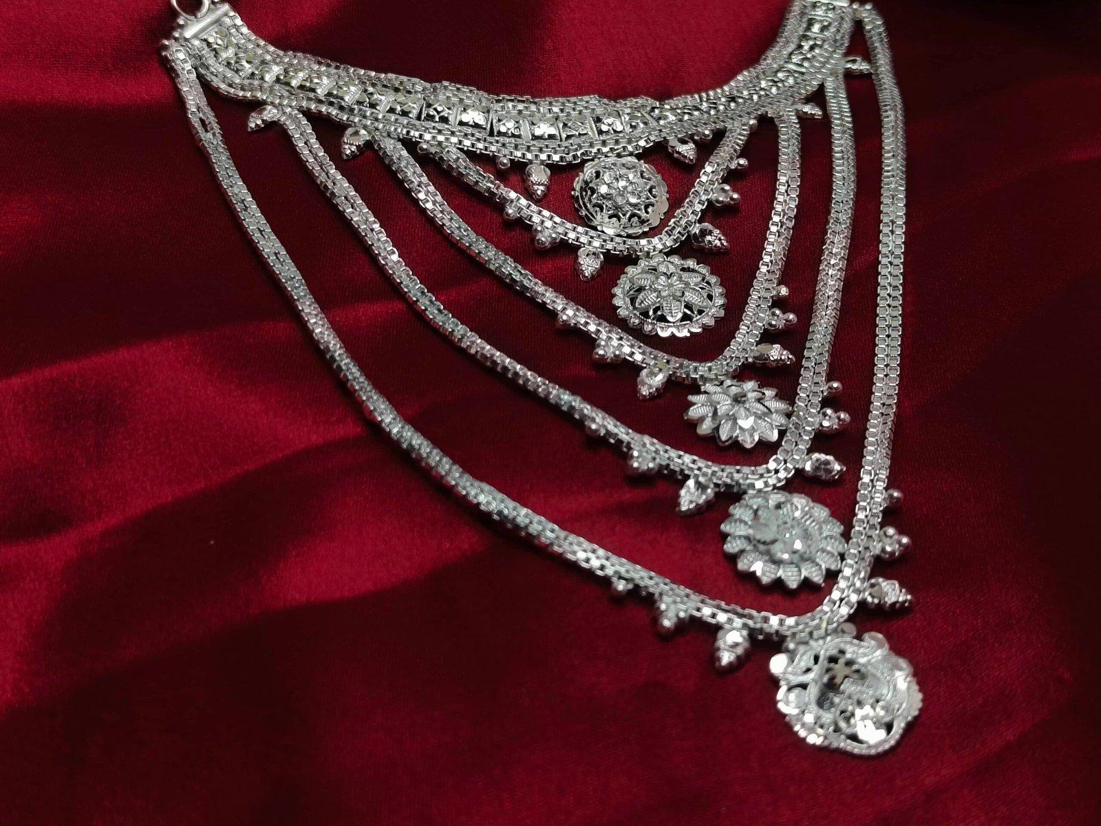 Sudha Choker Necklace for Idol 10 to 16inch view 2