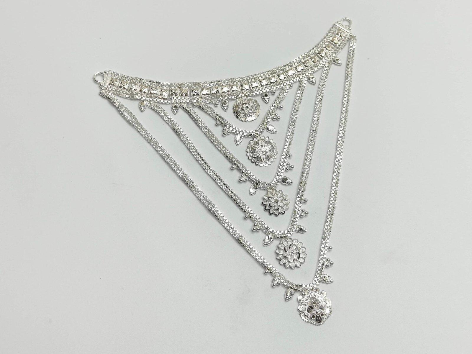 Sudha Choker Necklace for Idol 10 to 16inch view 3