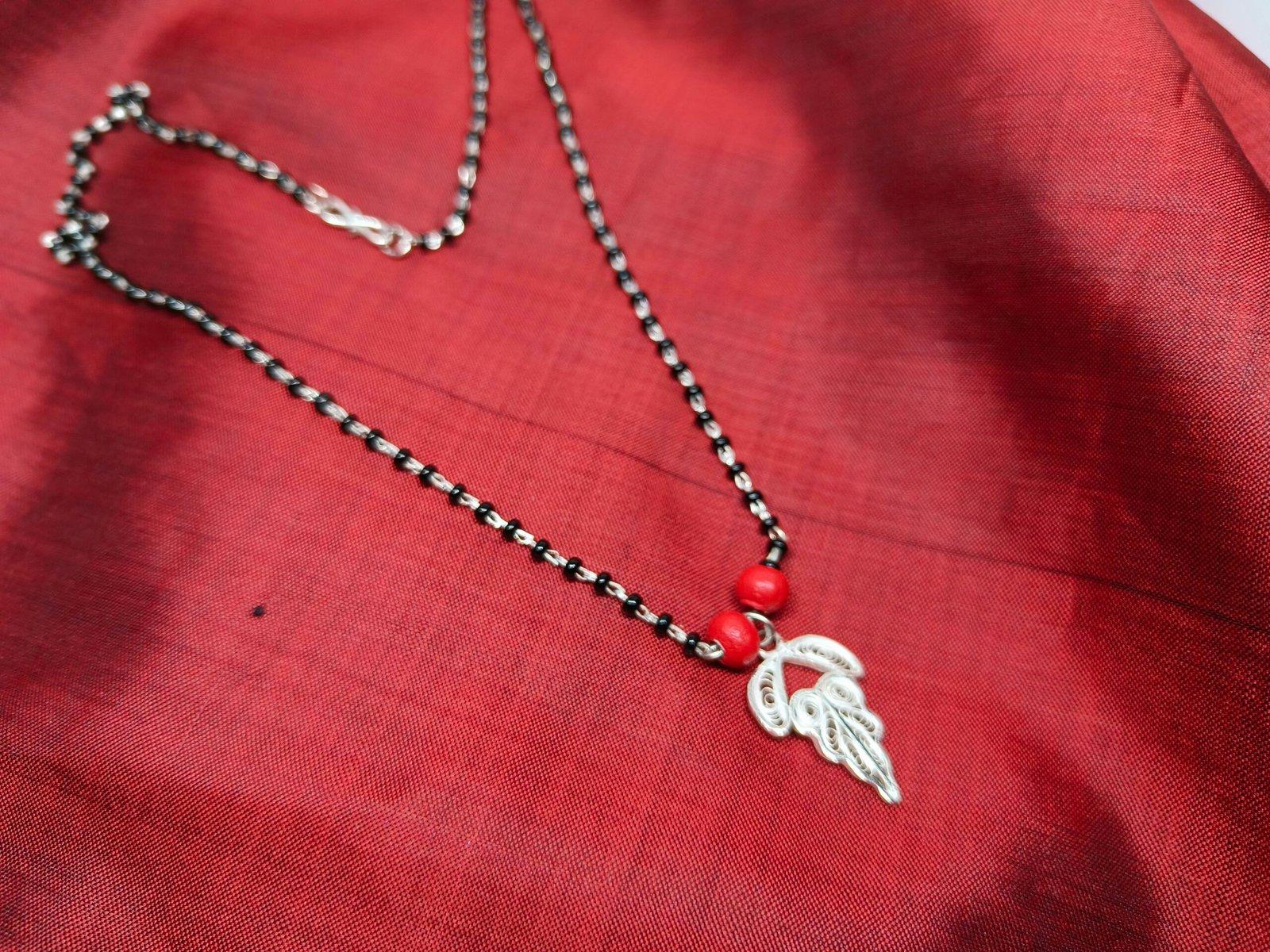 Swati Mangalsutra with Earring view 4